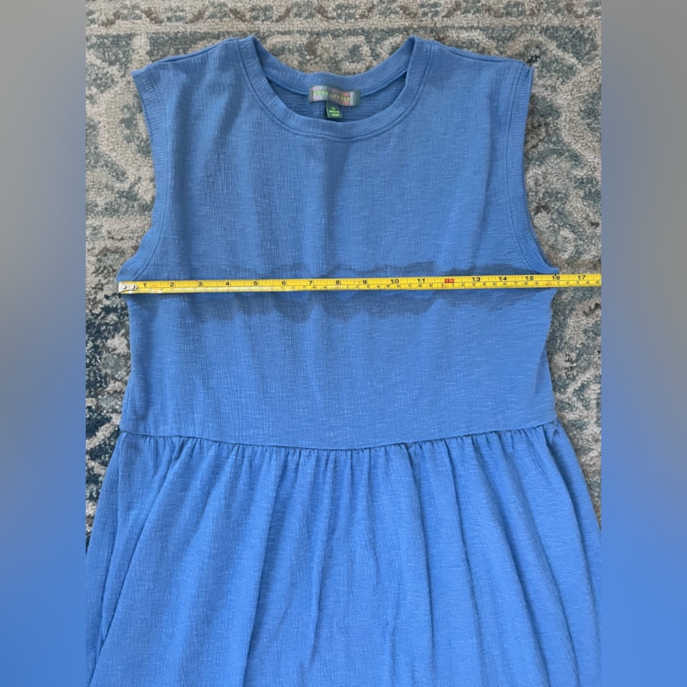 Good Luck Gem Baby Blue Dress | Medium - Picture 2 of 8
